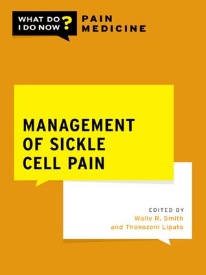 cover image of Management of Sickle Cell Pain